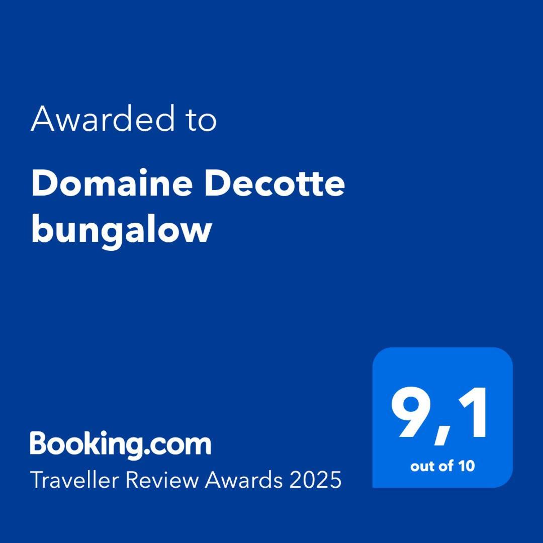Domaine Decotte Bungalow Sainte-Suzanne 外观 照片